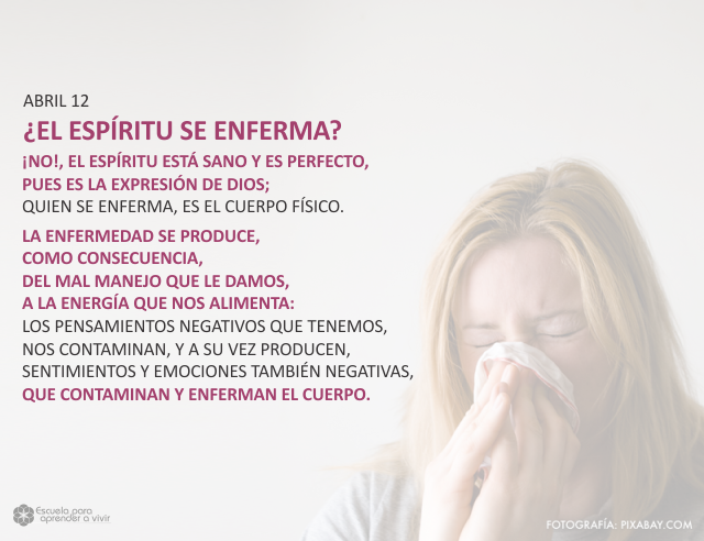 ¿El espíritu se enferma?